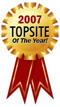 Top Sites of America won Topsite of the Year 2007 Award.