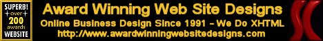 Web site design by Award Winning Web Site Designs!