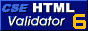 HTML Checked with CSE HTML Validator