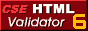 HTML Checked with CSE HTML Validator