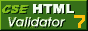 HTML Checked with CSE HTML Validator