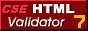 HTML Checked with CSE HTML Validator