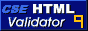 HTML Checked with CSE HTML Validator