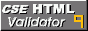 HTML Checked with CSE HTML Validator