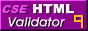 HTML Checked with CSE HTML Validator