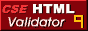 HTML Checked with CSE HTML Validator