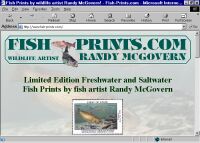 Fish-Prints.com - Fish prints by wildlife artist Randy McGovern