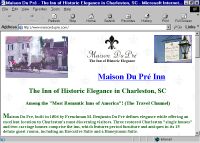 Maison DuPre - Inn of Historic Elegance in Charleston, SC