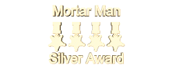 Mortar Man Silver Award!